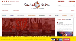 Desktop Screenshot of cartamaior.com.br